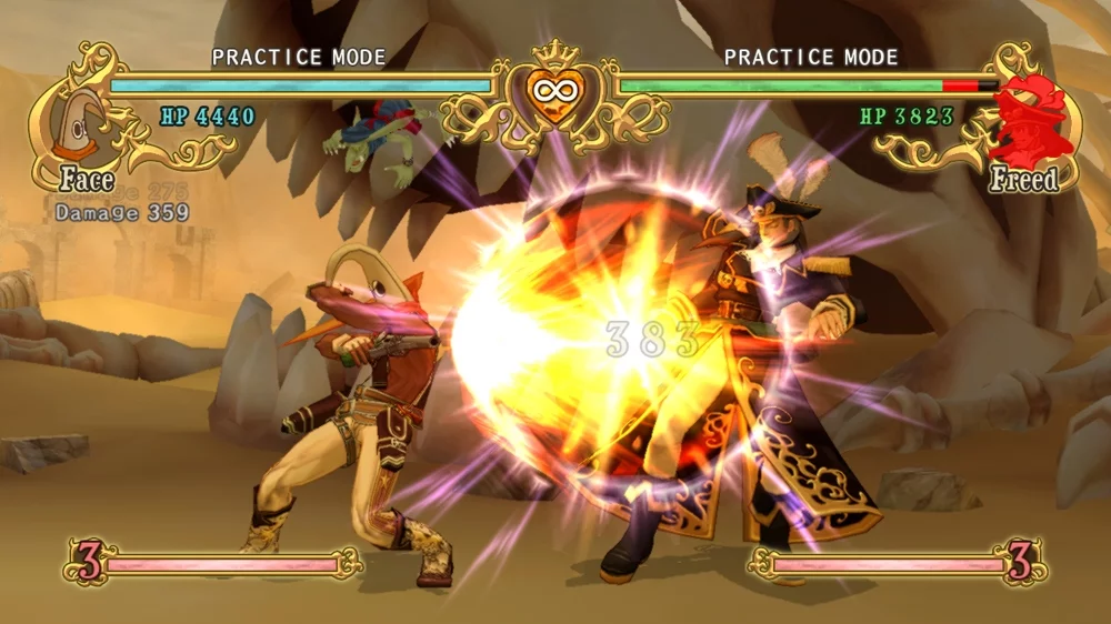 Изображение игры: Battle Fantasia
