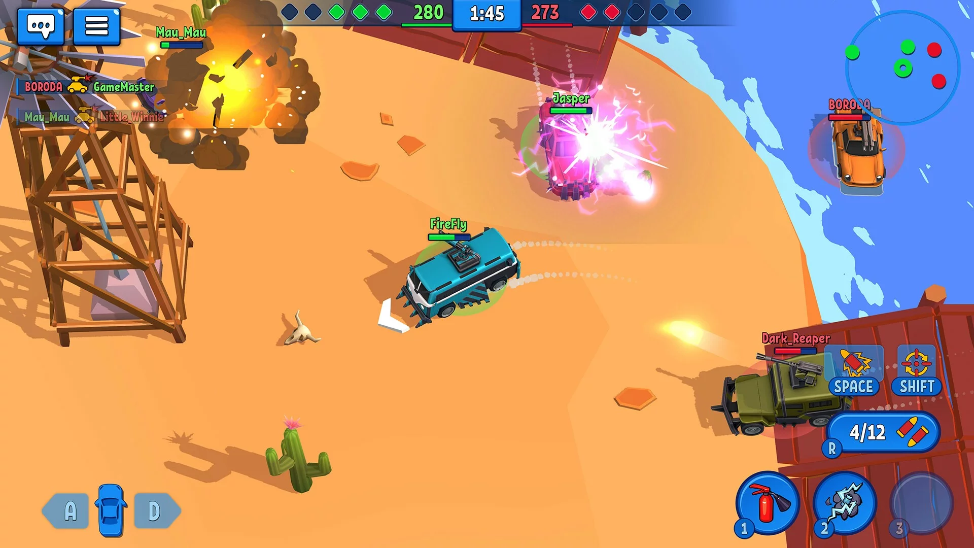 Изображение игры: Rage of Car Force: Car Crashing Games
