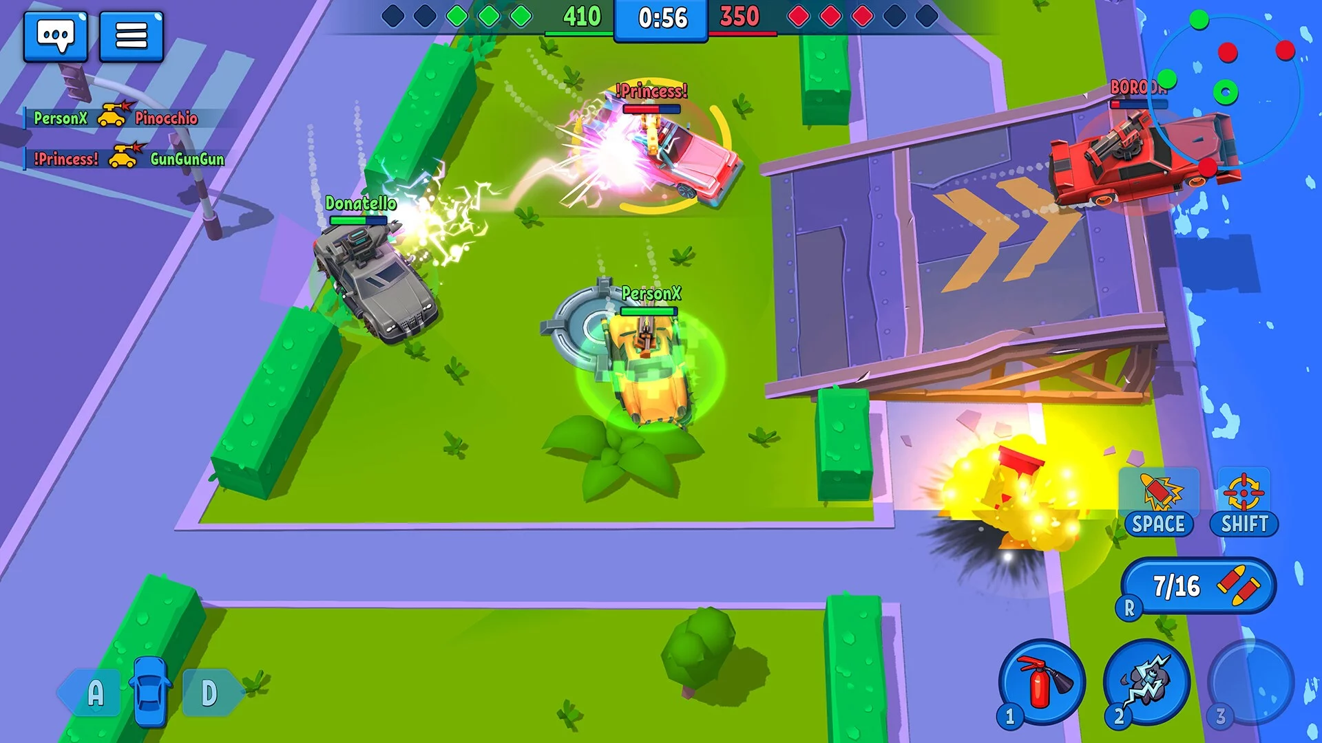 Изображение игры: Rage of Car Force: Car Crashing Games