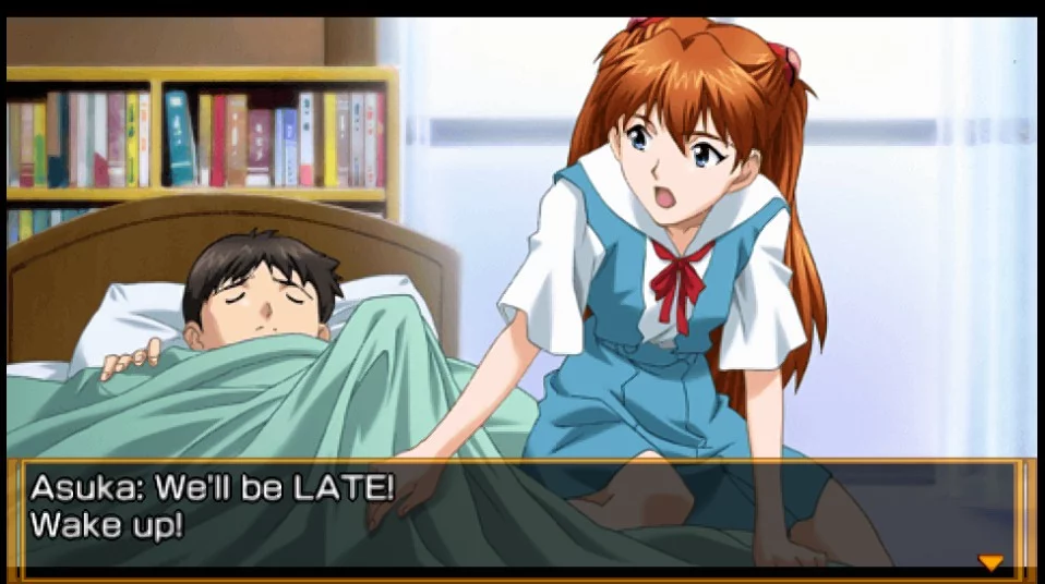 Изображение игры: Neon Genesis Evangelion: The Iron Maiden 2nd Portable