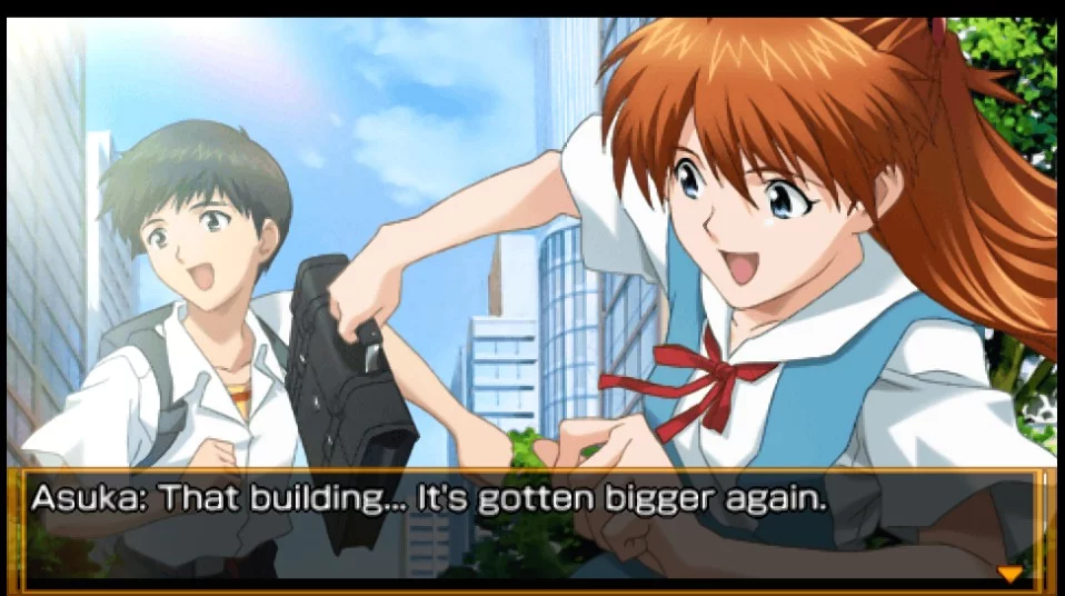 Изображение игры: Neon Genesis Evangelion: The Iron Maiden 2nd Portable