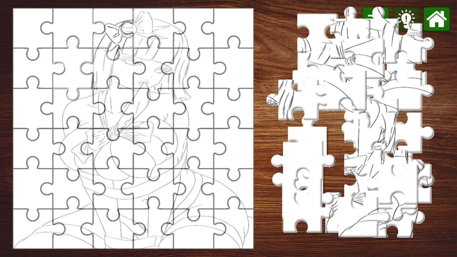 Изображение игры: Hentai Jigsaw Puzzle Collection: Christmas Edition