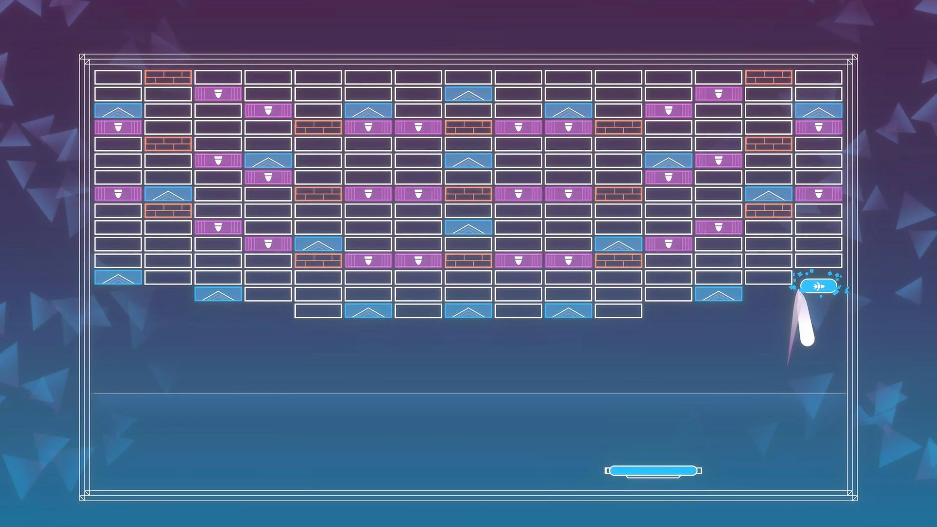 Изображение игры: Breakout Recharged