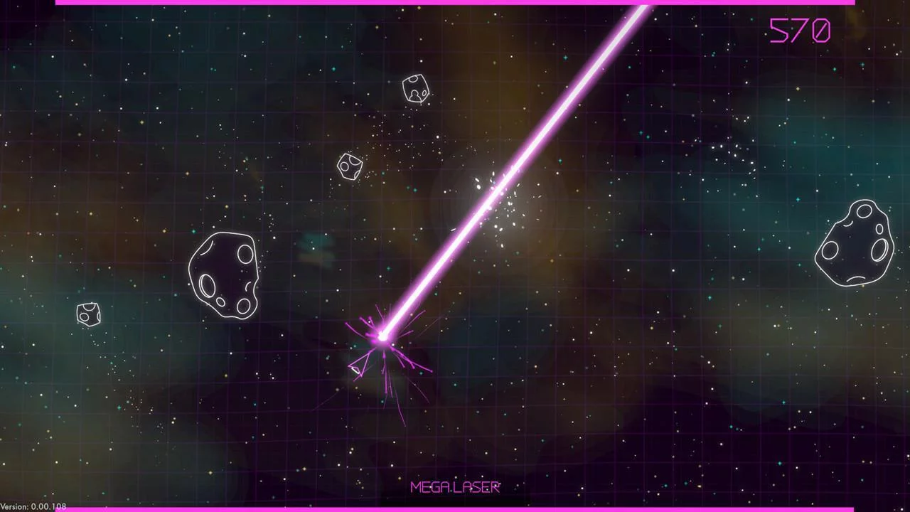Изображение игры: Asteroids Recharged