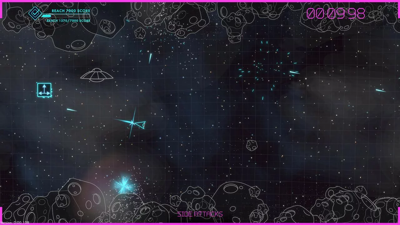 Изображение игры: Asteroids Recharged