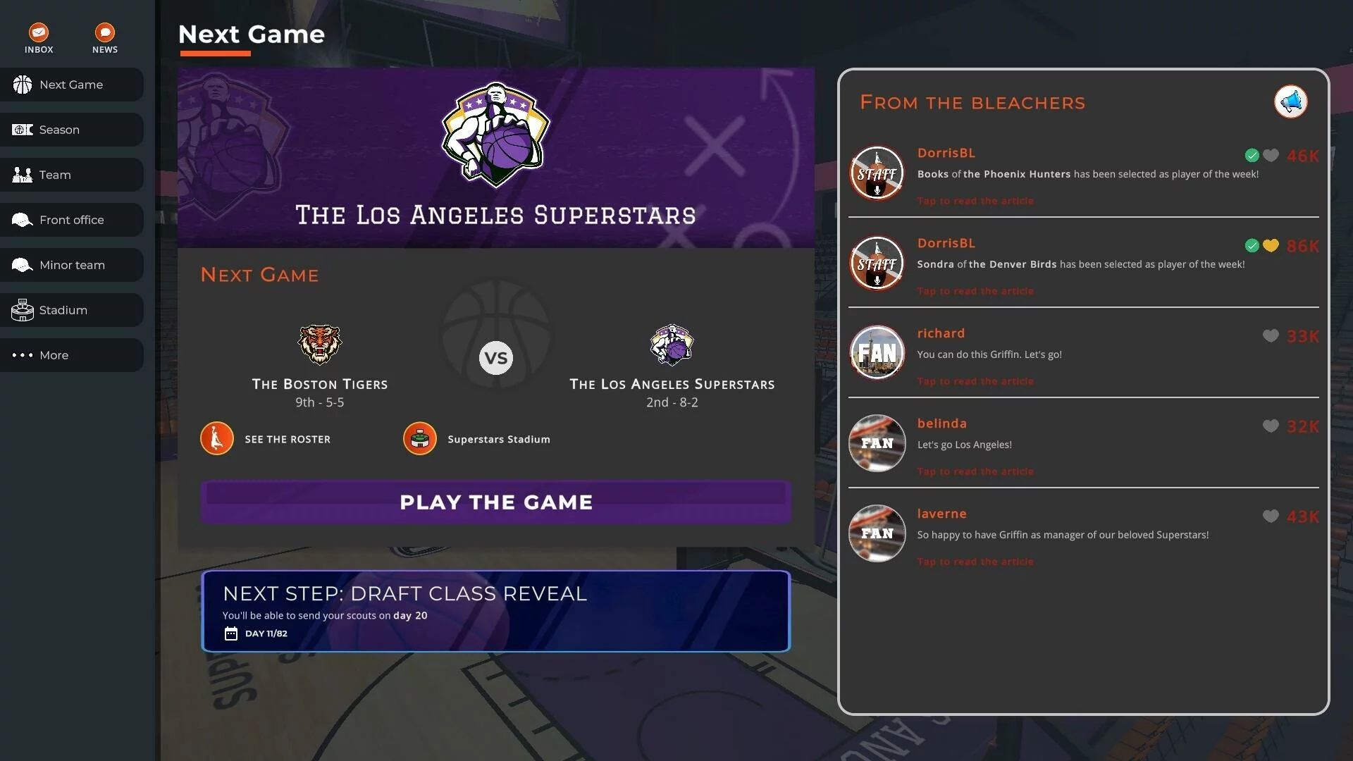 Изображение игры: Astonishing Basketball Manager