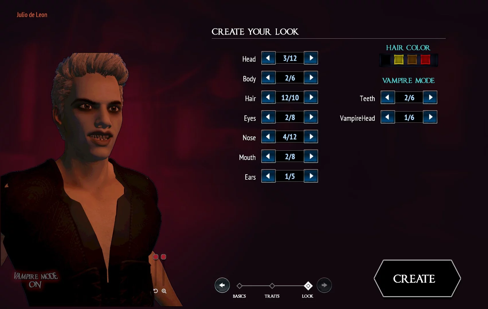 Изображение игры: Shadow's Kiss Online Vampire RPG