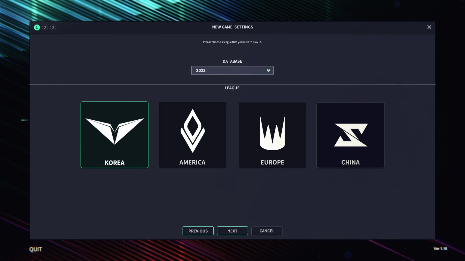 Изображение игры: League Manager 2023