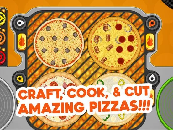 Изображение игры: Papa's Pizzeria HD