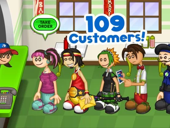 Изображение игры: Papa's Pizzeria HD