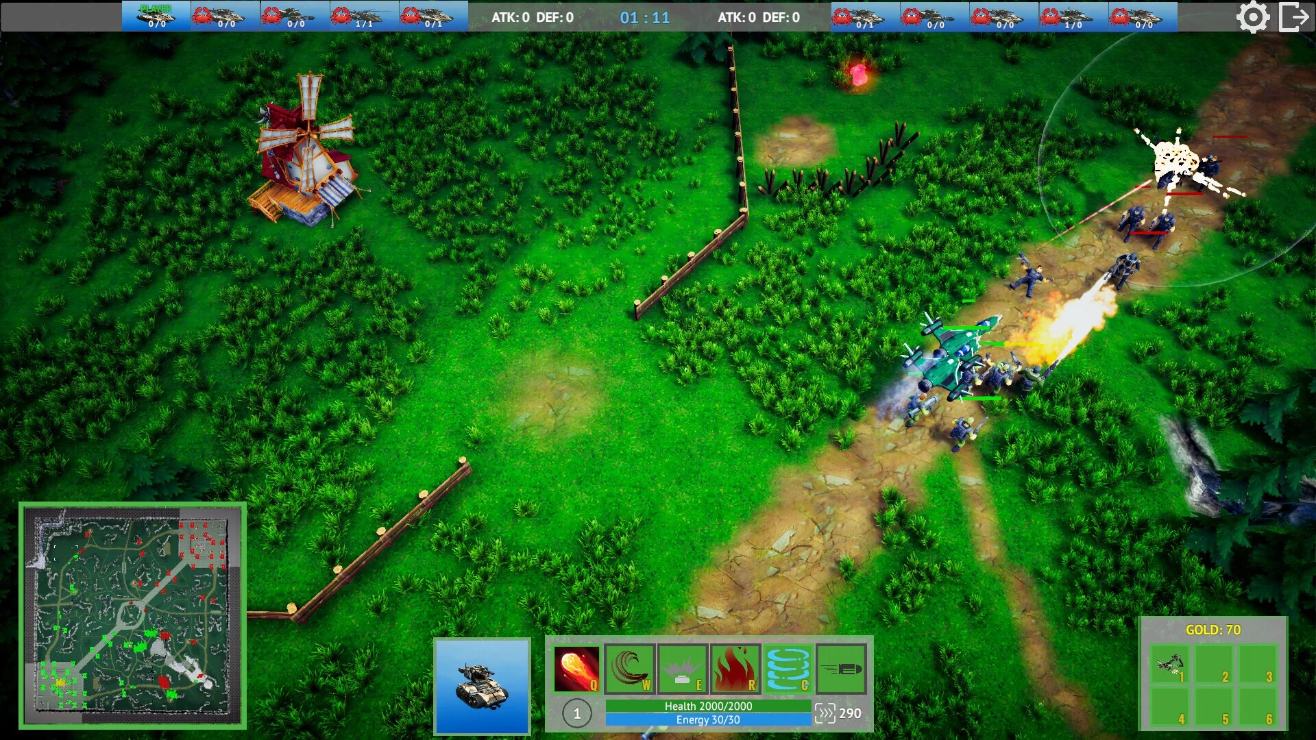 Изображение игры: Tanks+: new era