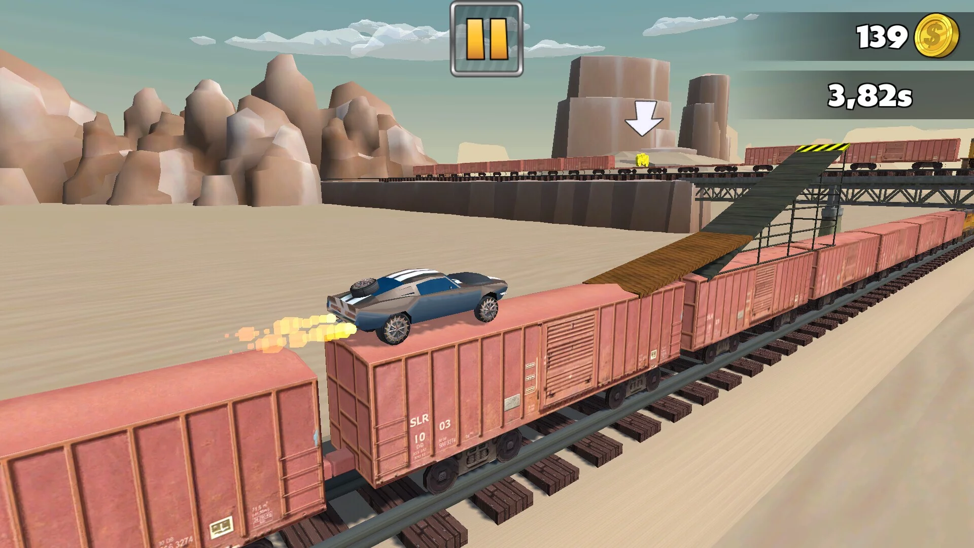 Изображение игры: Race in Desert