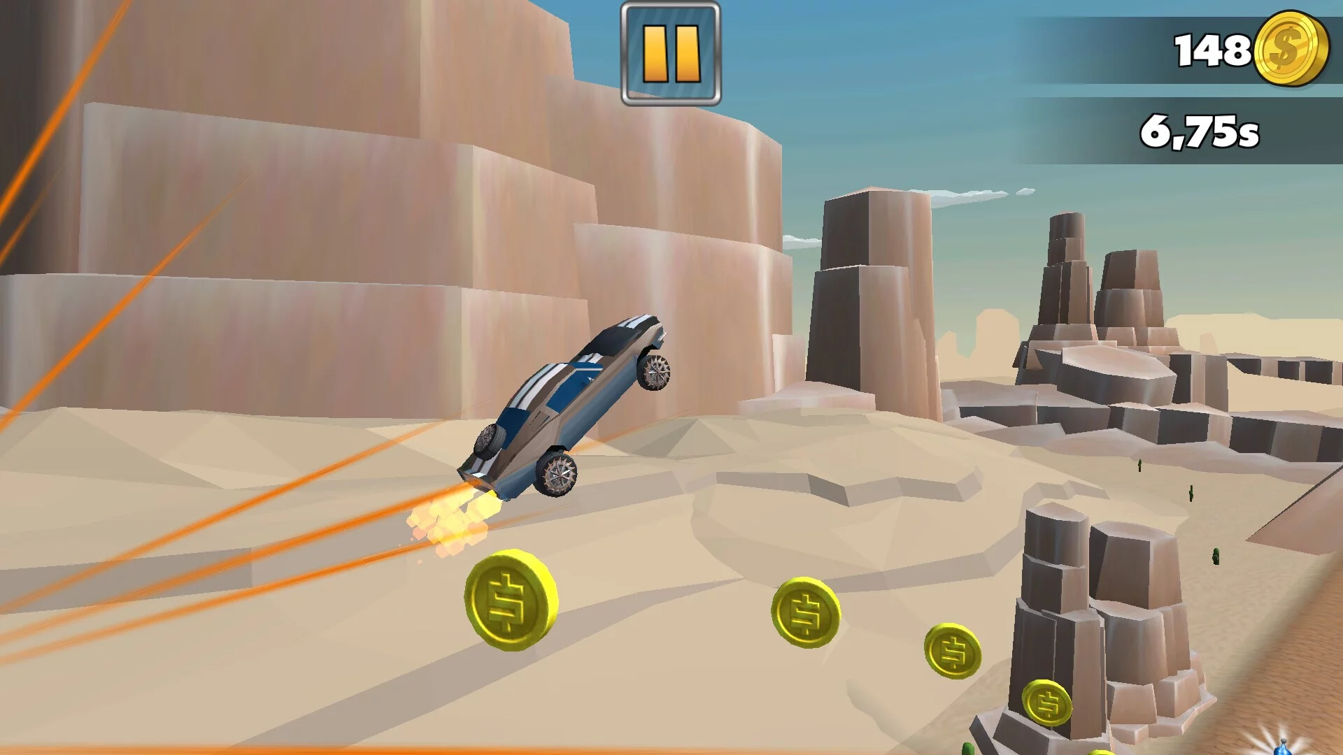 Изображение игры: Race in Desert