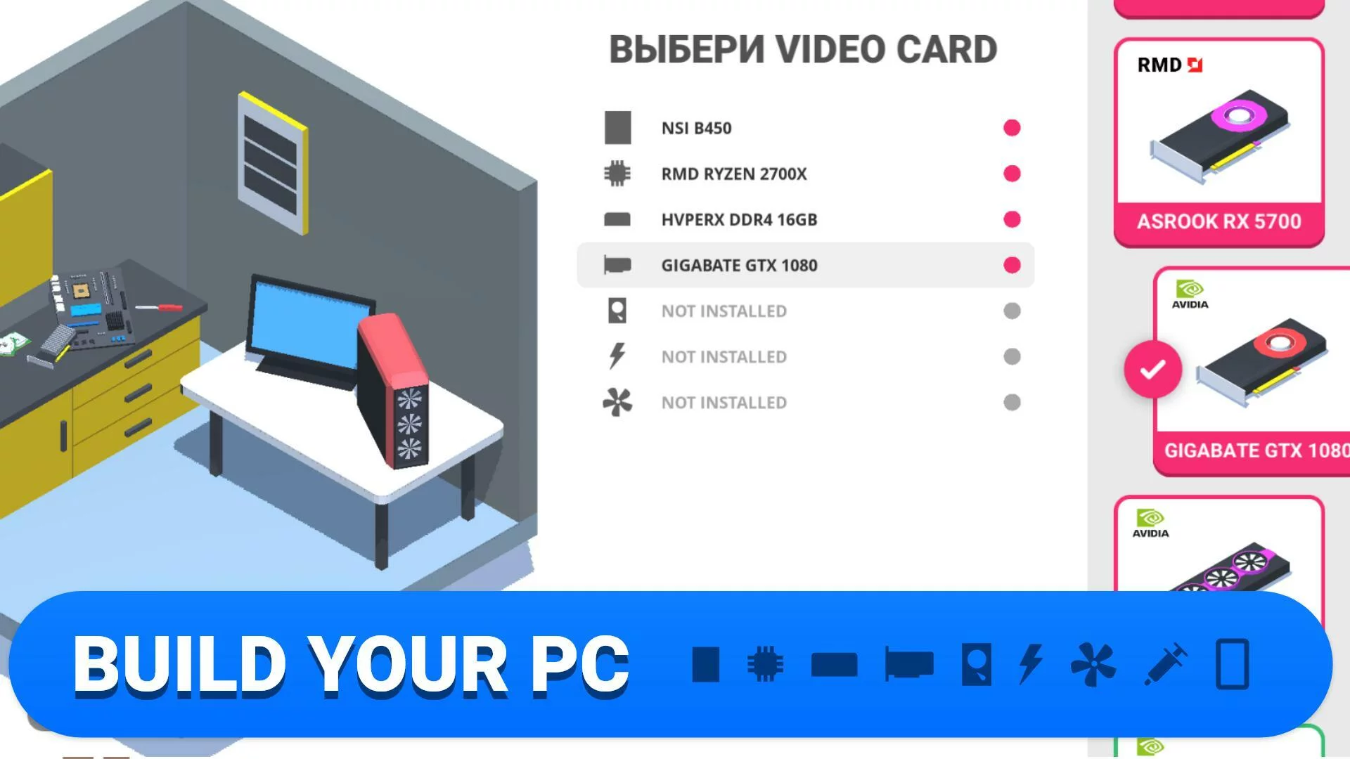 Изображение игры: PC Creator - PC Building Simulator