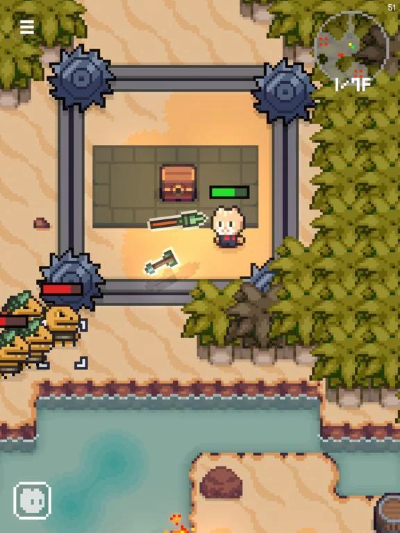 Изображение игры: The Way Home: Pixel Roguelike