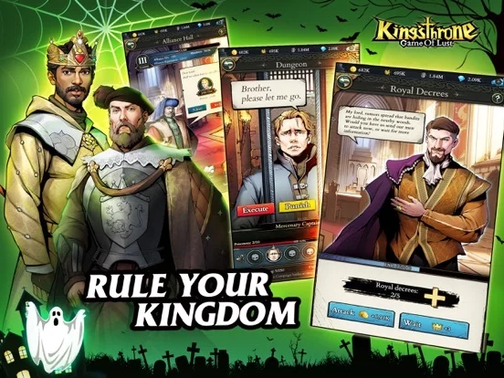 Изображение игры: King's Throne: Game of Lust
