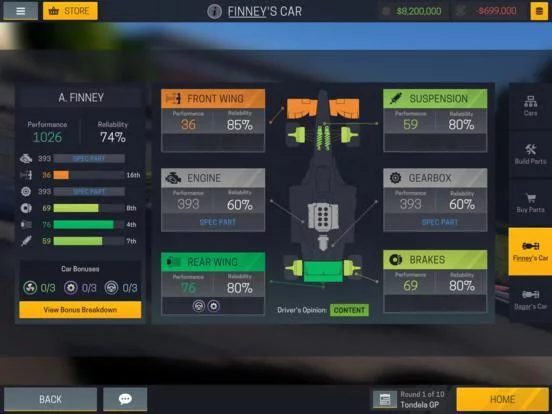 Изображение игры: Motorsport Manager Mobile 2