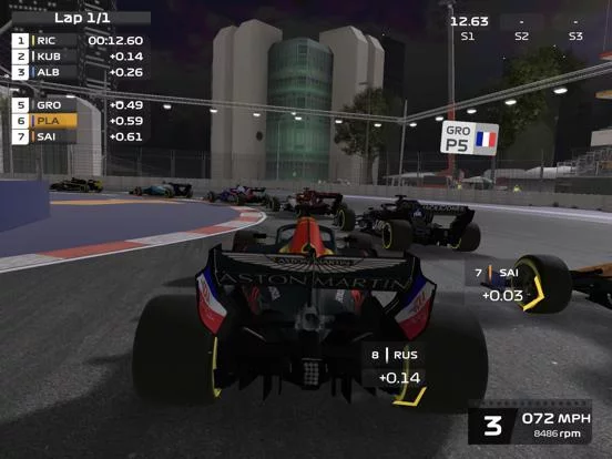Изображение игры: F1 Mobile Racing