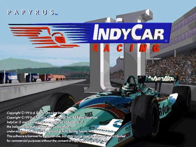 Изображение игры: IndyCar Racing 2