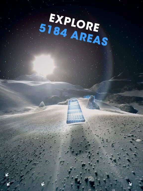 Изображение игры: Moon Surfing