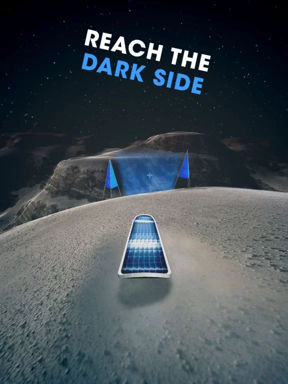 Изображение игры: Moon Surfing