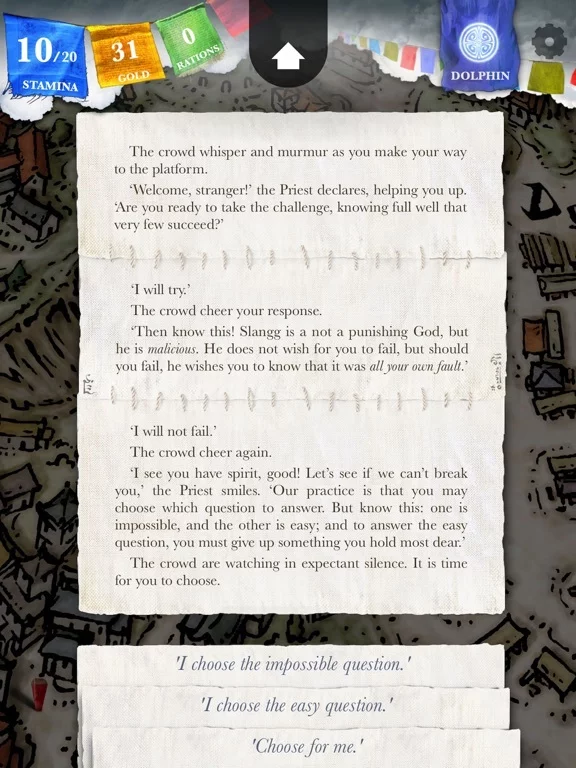 Изображение игры: Sorcery! 2