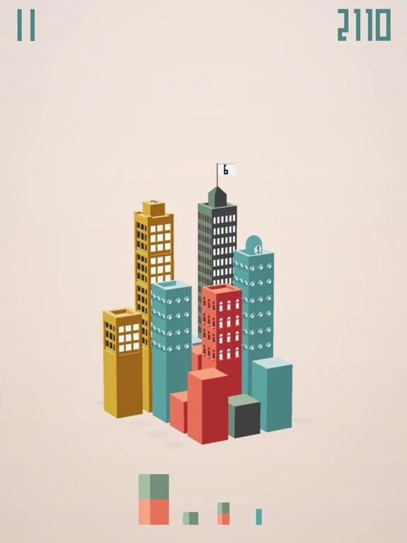 Изображение игры: High Rise - A Puzzle Cityscape