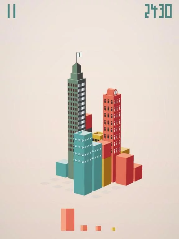 Изображение игры: High Rise - A Puzzle Cityscape