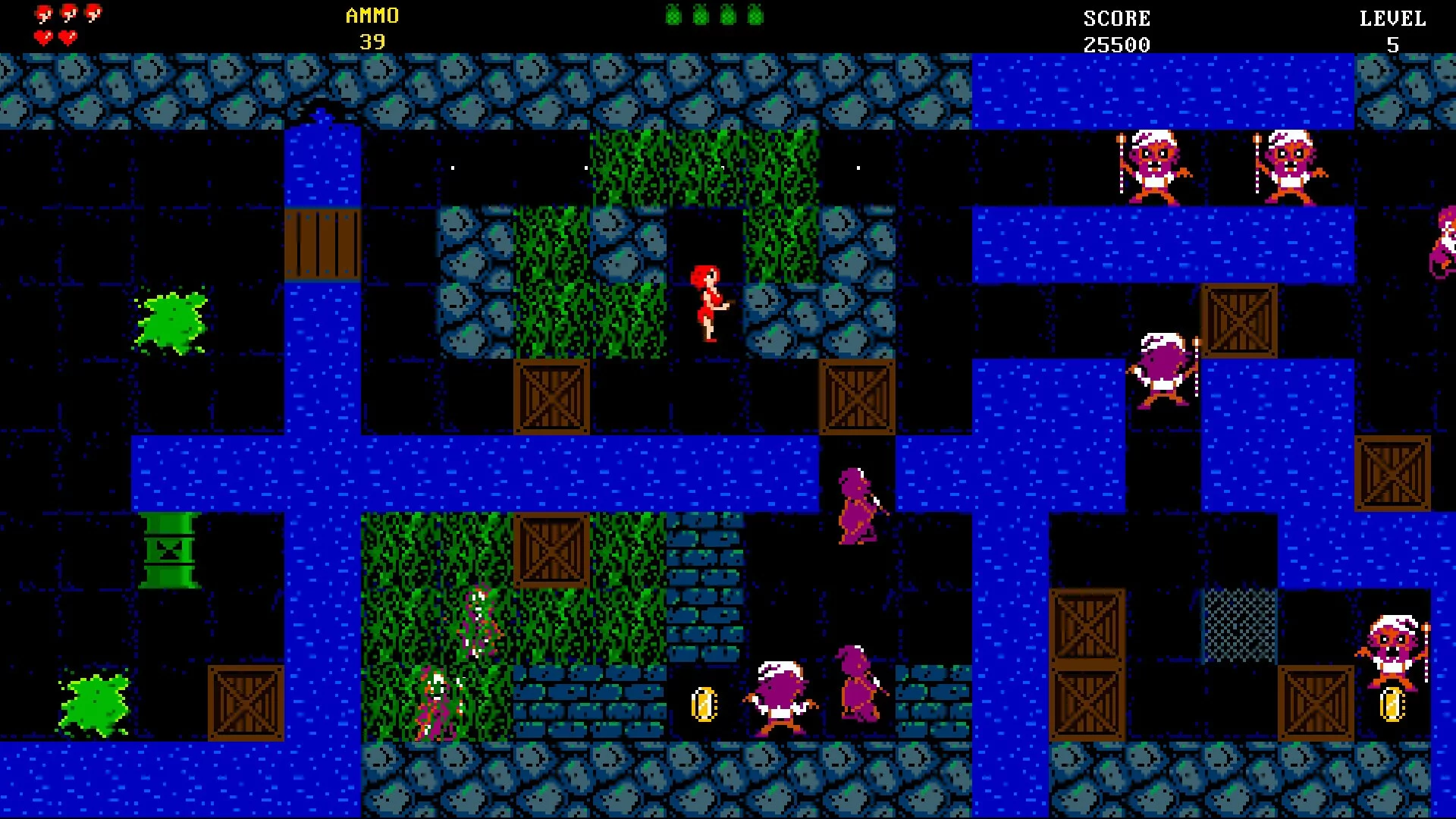 Изображение игры: Radioactive dwarfs: evil from the sewers