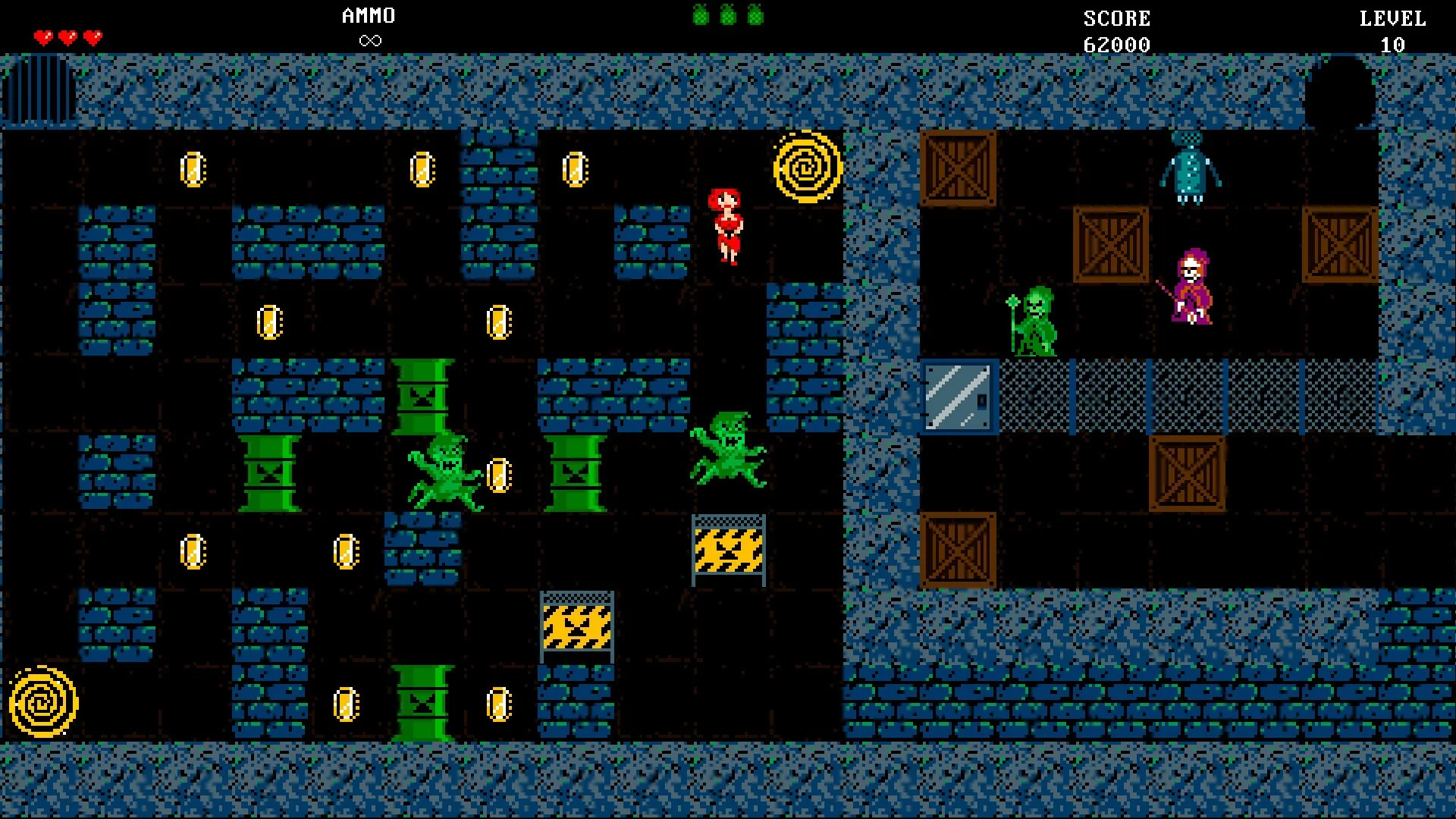 Изображение игры: Radioactive dwarfs: evil from the sewers