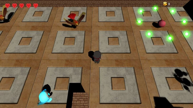 Изображение игры: Ninjas in the Dungeon