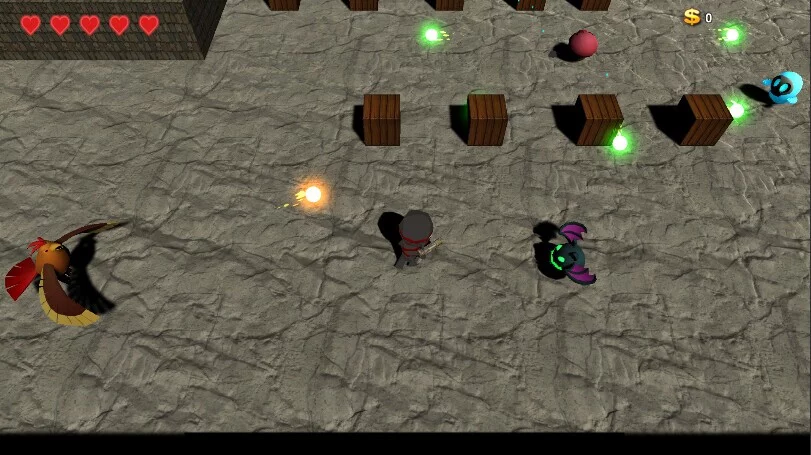 Изображение игры: Ninjas in the Dungeon