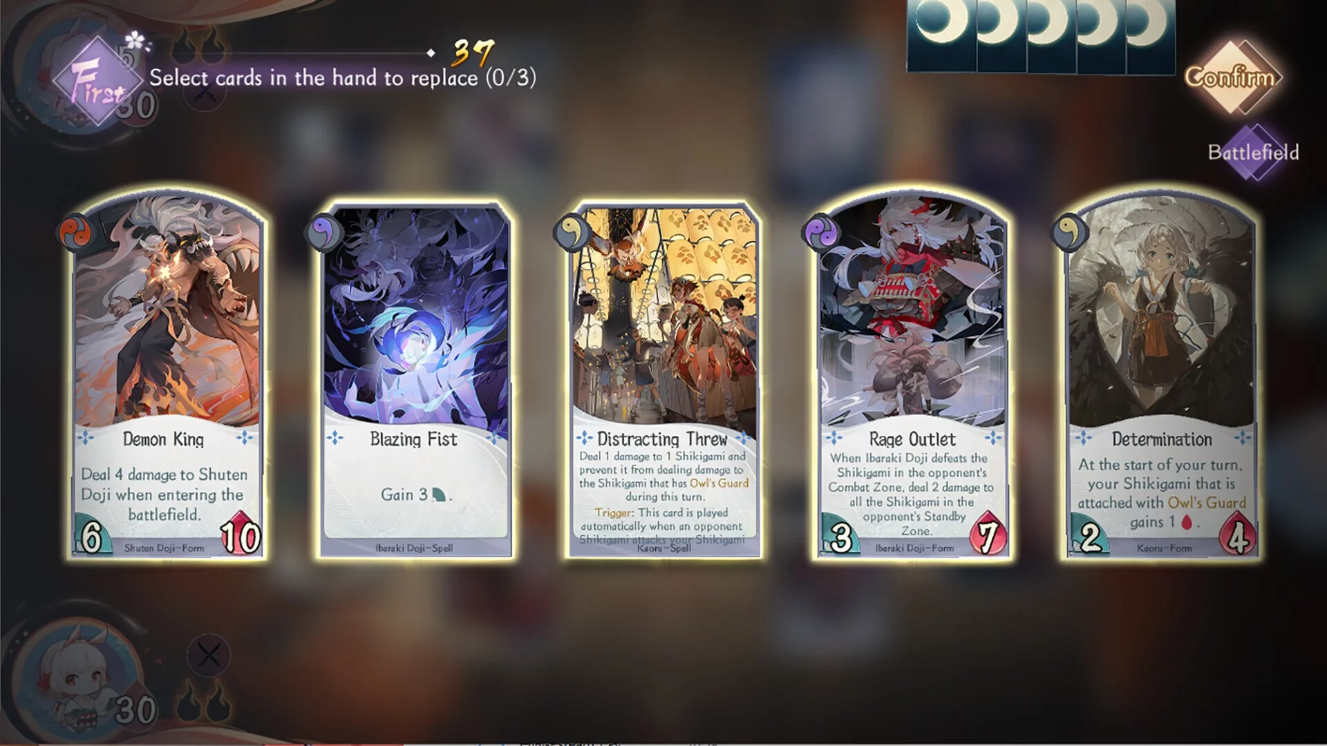 Изображение игры: Onmyoji：the card game