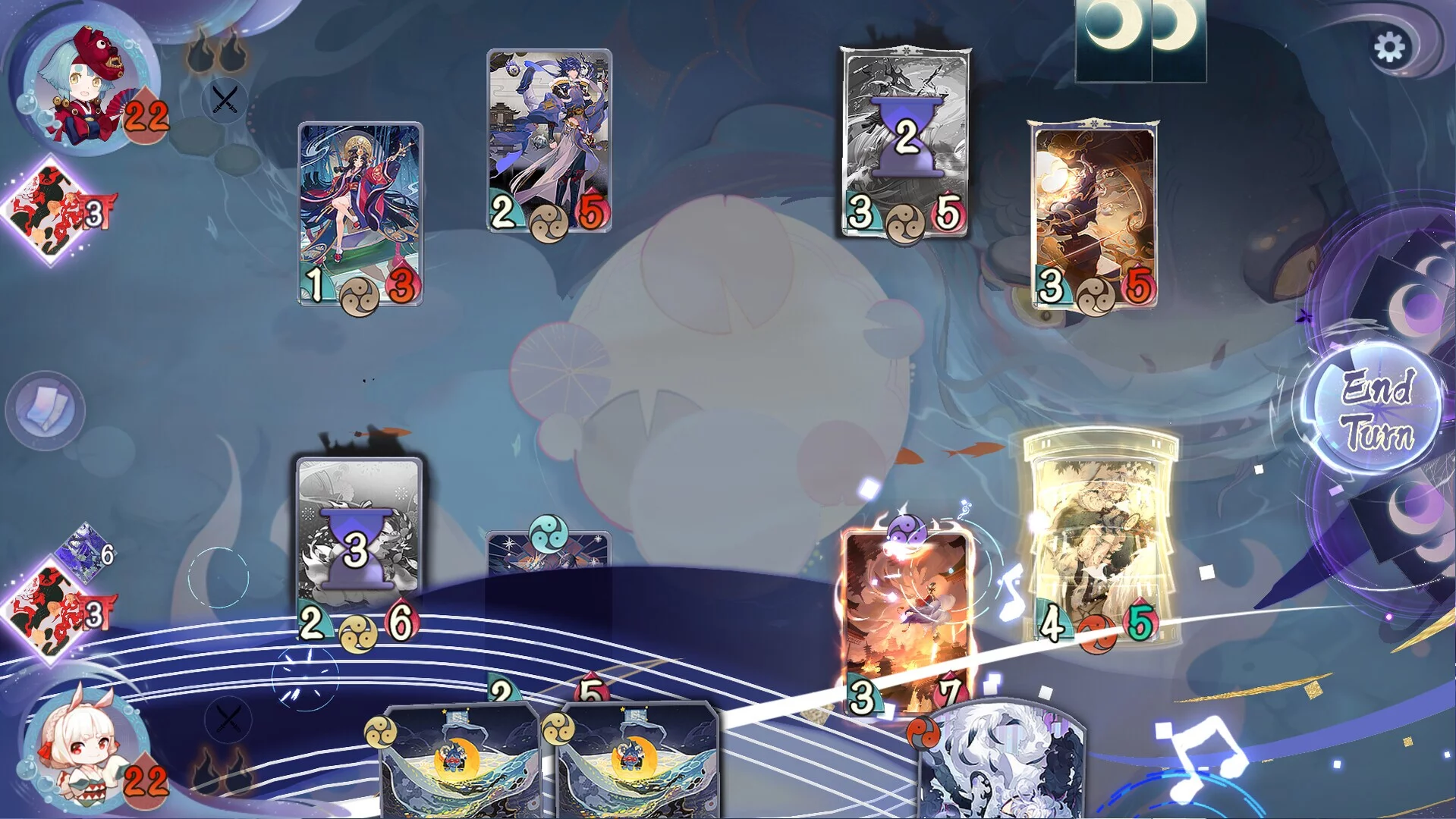 Изображение игры: Onmyoji：the card game