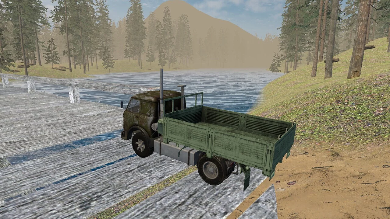 Изображение игры: Road Trucker