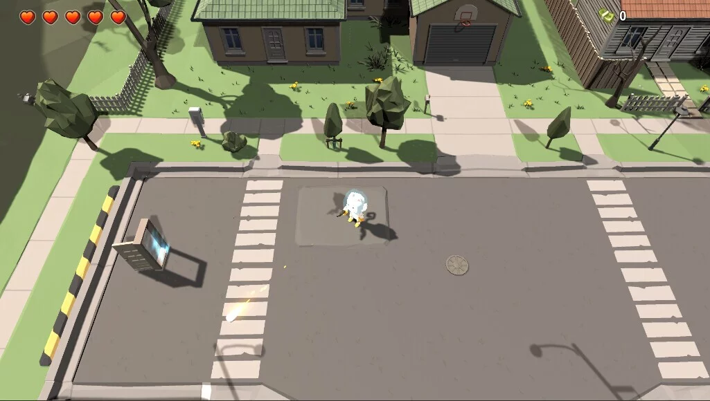 Изображение игры: The Alien Space Cat