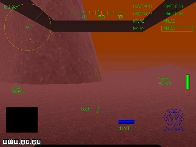 Изображение игры: MechWarrior 2: Mercenaries