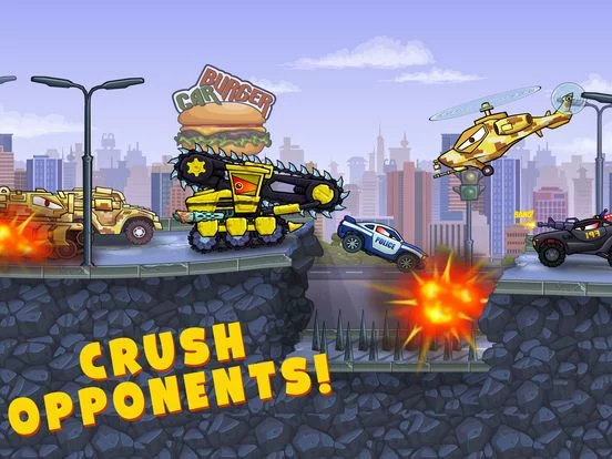 Изображение игры: Car Eats Car 3