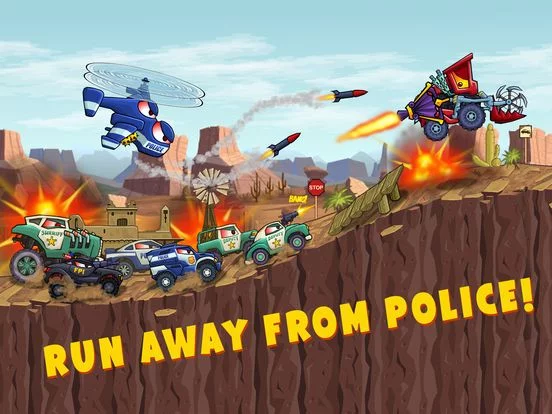 Изображение игры: Car Eats Car 3