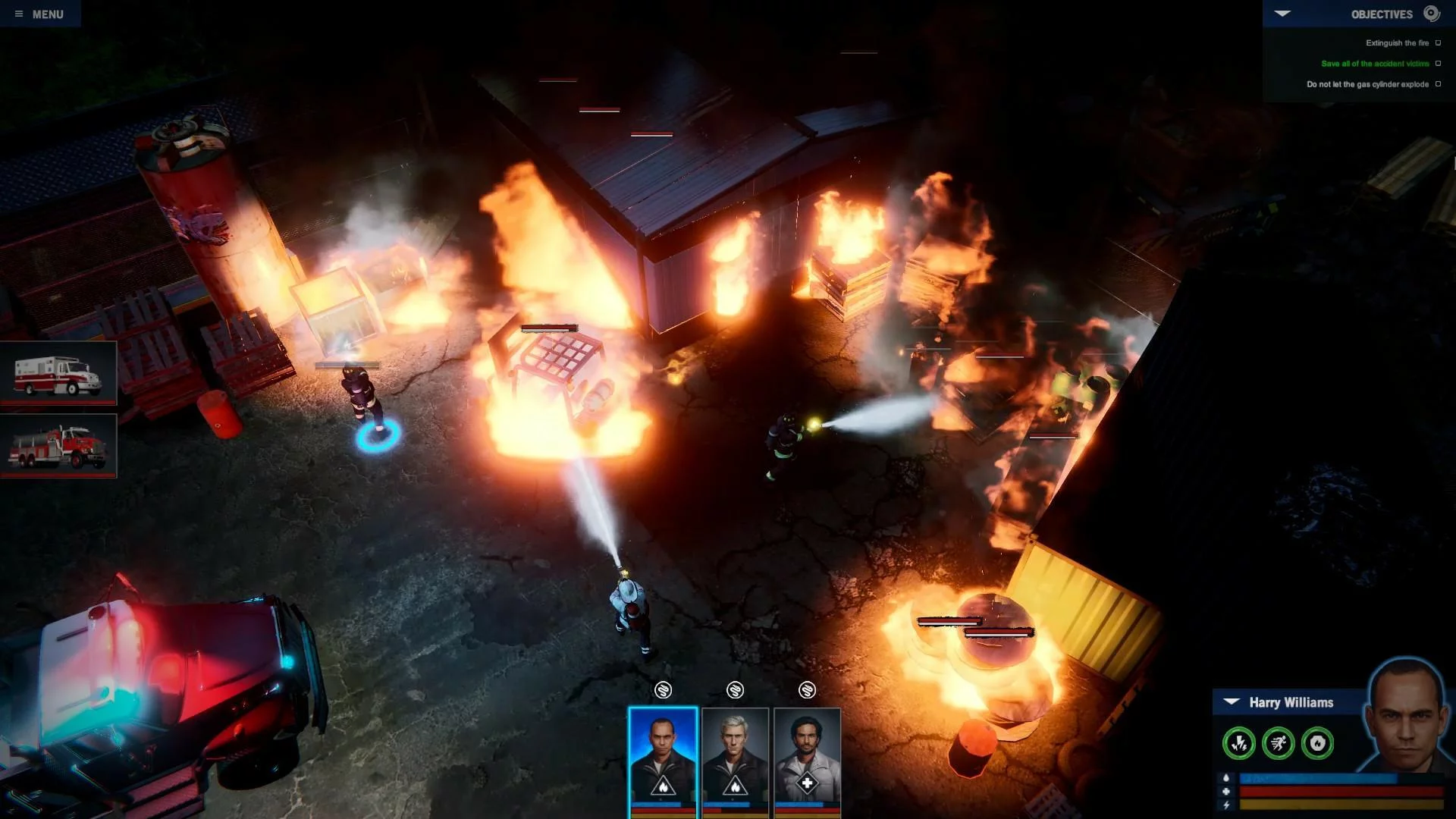 Изображение игры: Fire Commander