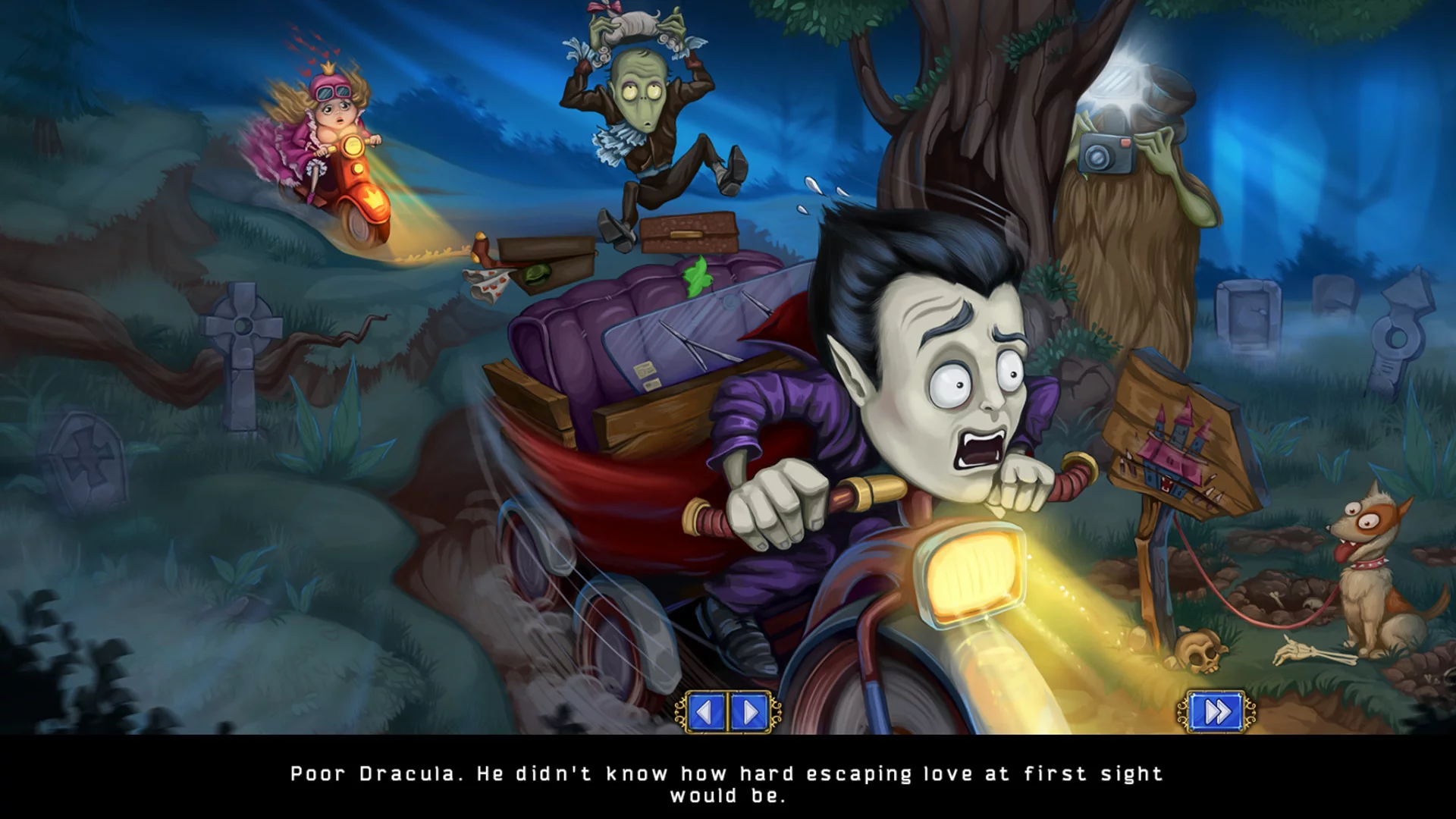 Изображение игры: Incredible Dracula: Chasing Love Collector's Edition