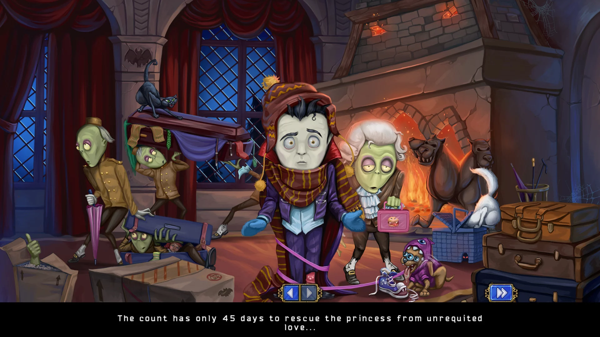 Изображение игры: Incredible Dracula: Chasing Love Collector's Edition