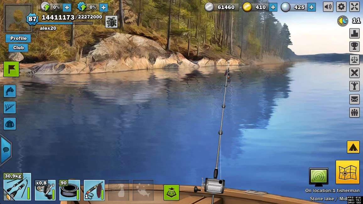 Изображение игры: Just Fishing