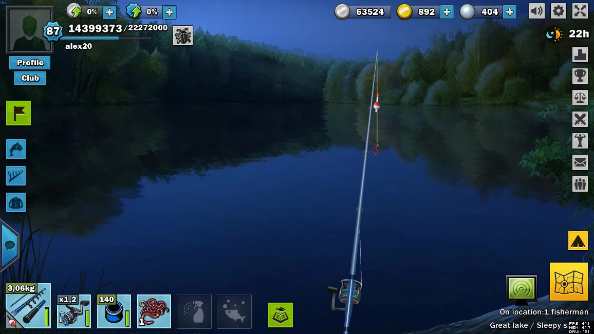 Изображение игры: Just Fishing