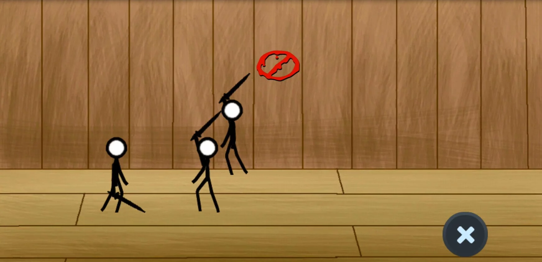 Изображение игры: Stick figure fight
