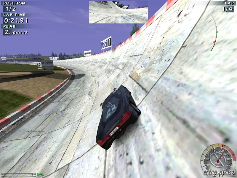 Изображение игры: Mercedes-Benz World Racing