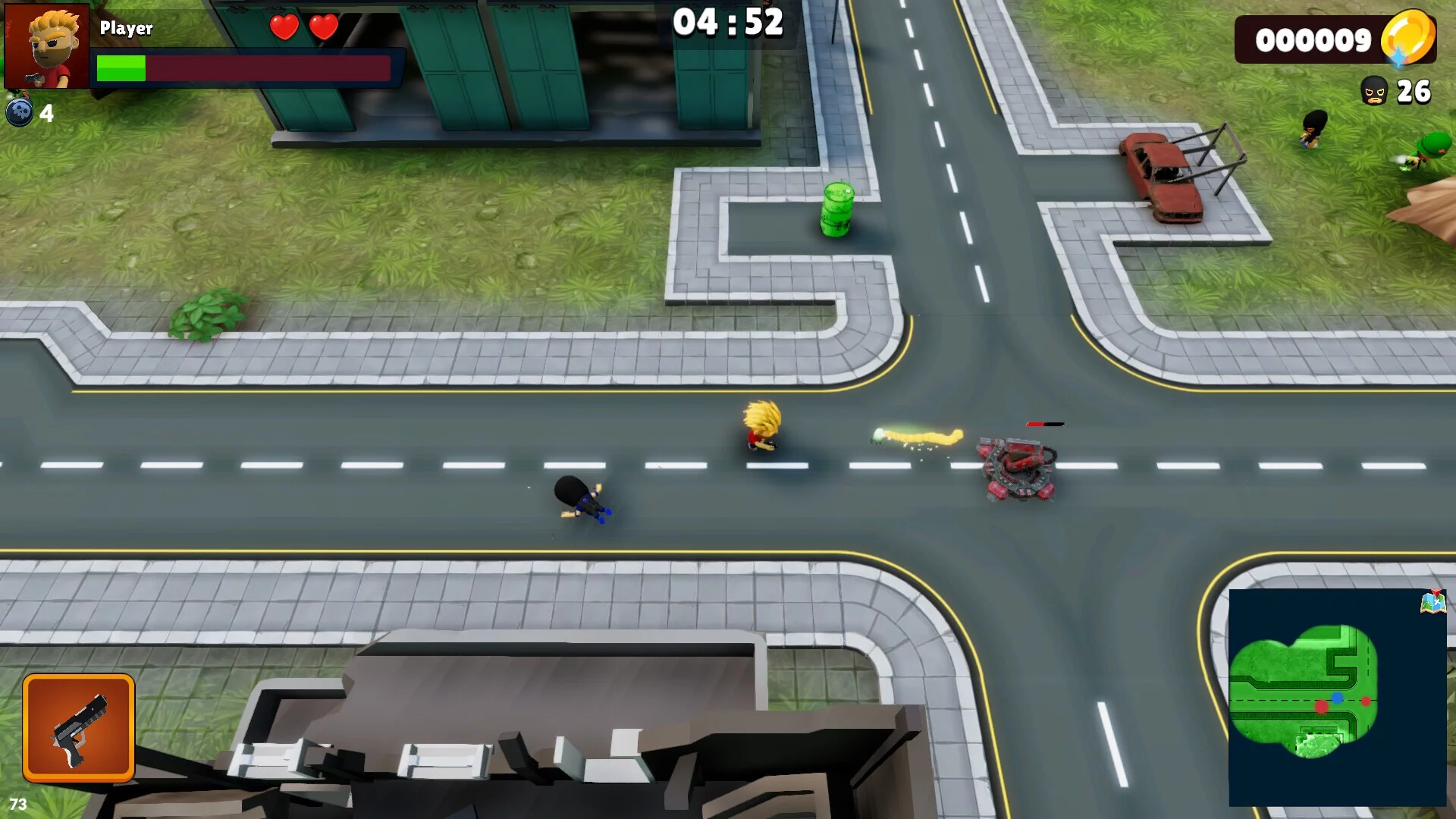 Изображение игры: Gunslinger Top down shooter