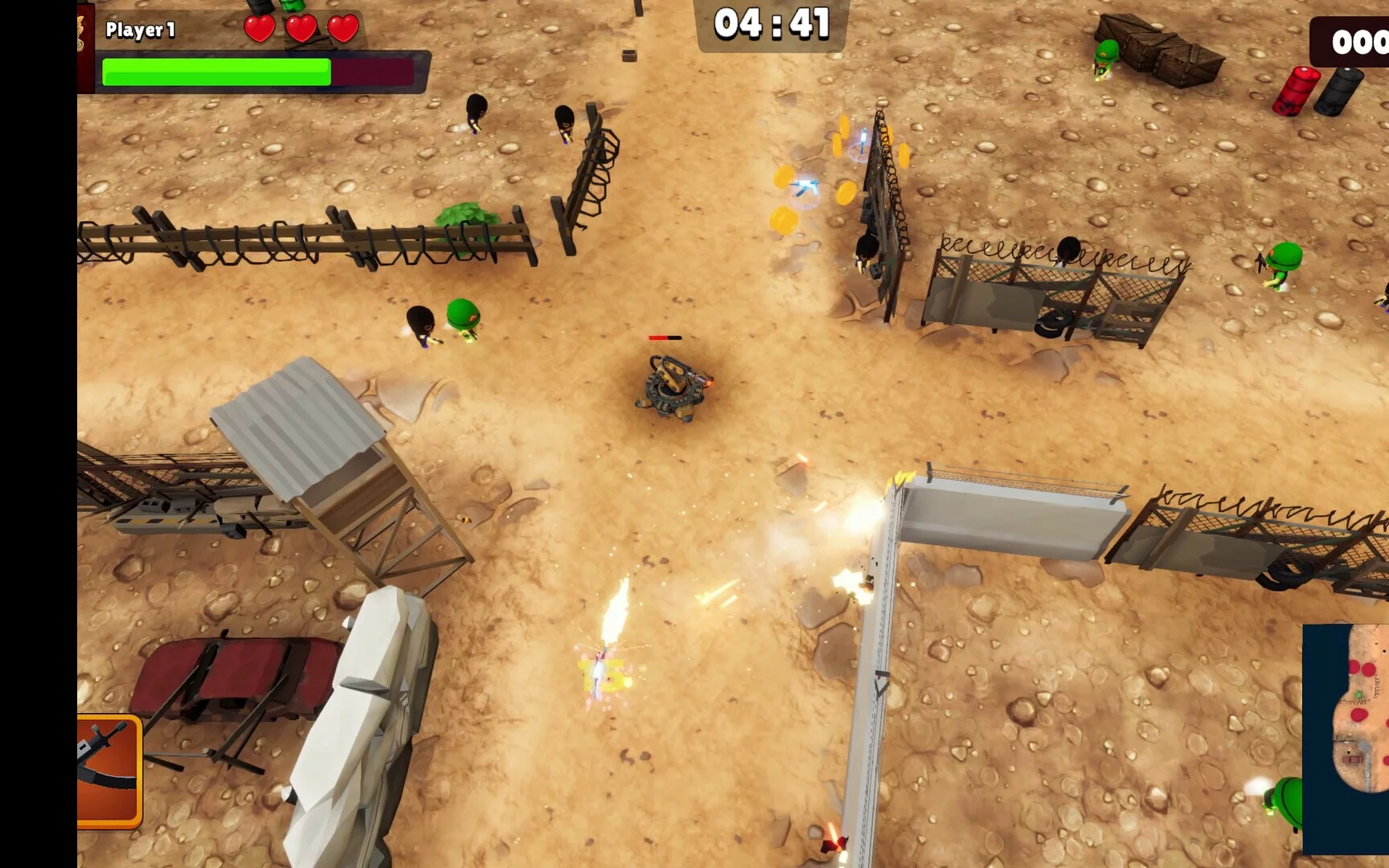 Изображение игры: Gunslinger Top down shooter