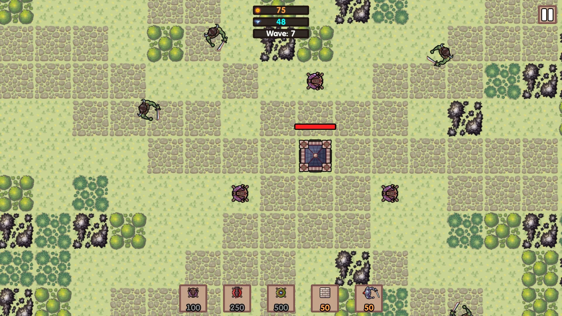 Изображение игры: Medieval Defence