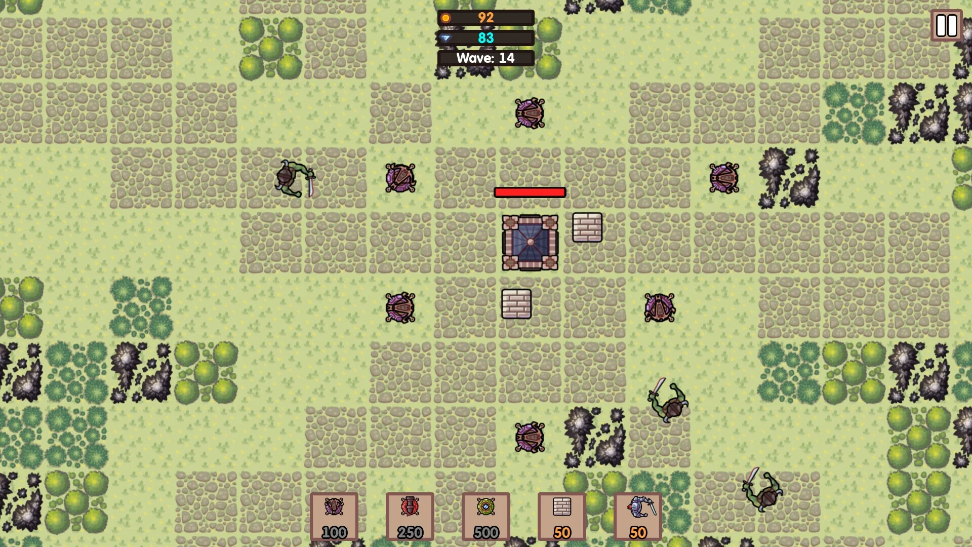 Изображение игры: Medieval Defence